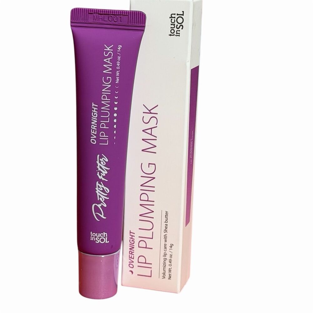 TOUCH IN SOL Pretty Filter Overnight Lip Plumping Mask 0.49 oz Balm